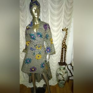 African dress  100% cotton